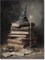 Vintage Dark Academia Halloween Canvas Wall Art – Gothic Witchy Haunted House & Abandoned Victorian Decor, 12x16 Inches Unframed